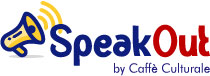 Logo speak out scuola di lingue aprilia